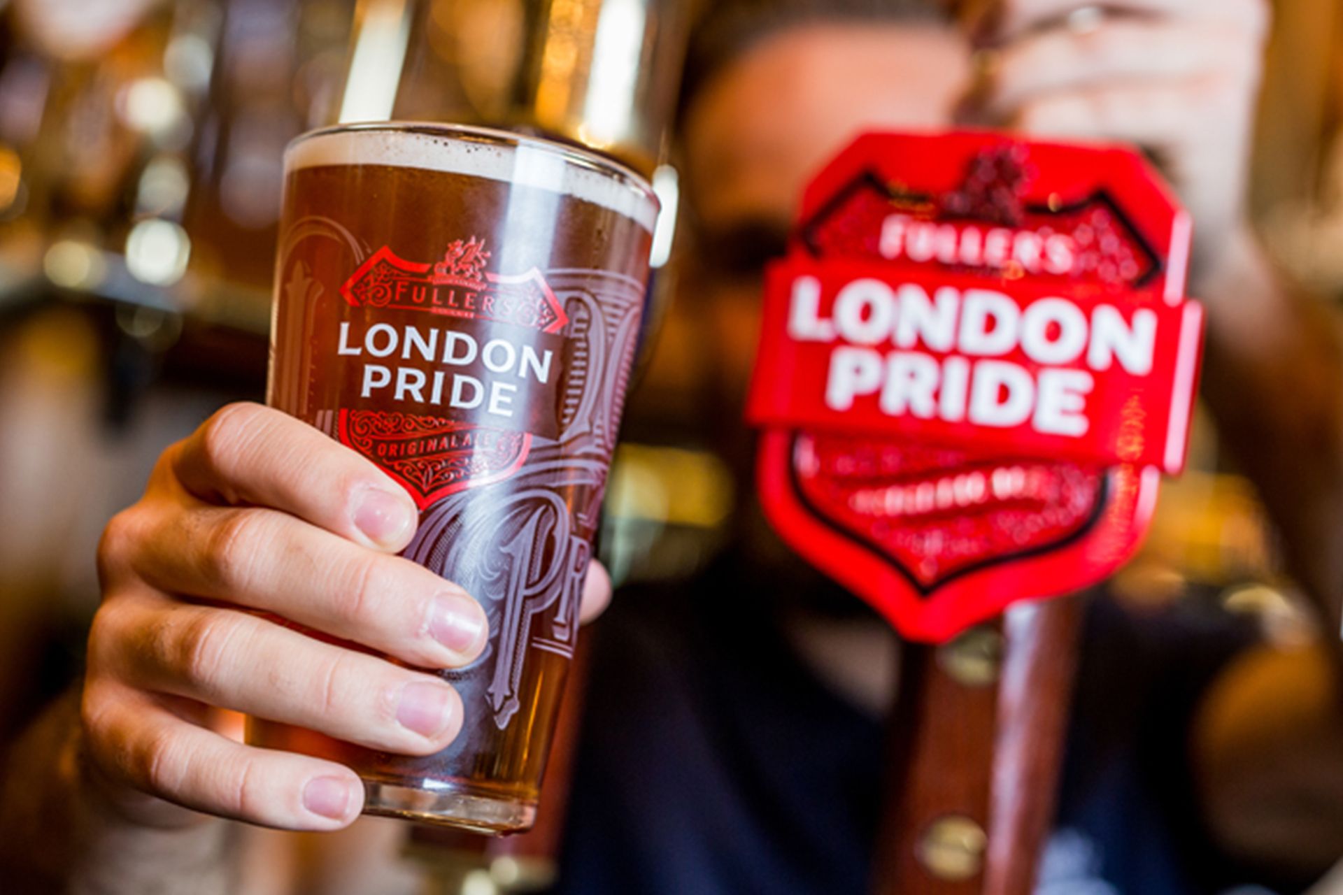 London Pride - Nu på fat hos The Bishops Arms!