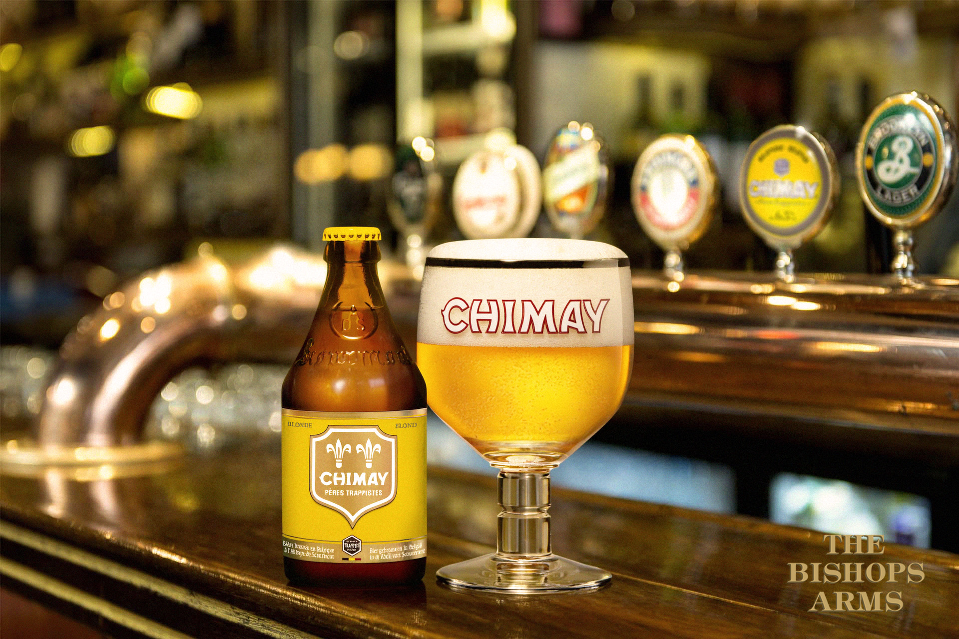 EXKLUSIV PREMIÄR FÖR CHIMAY YELLOW PÅ FAT