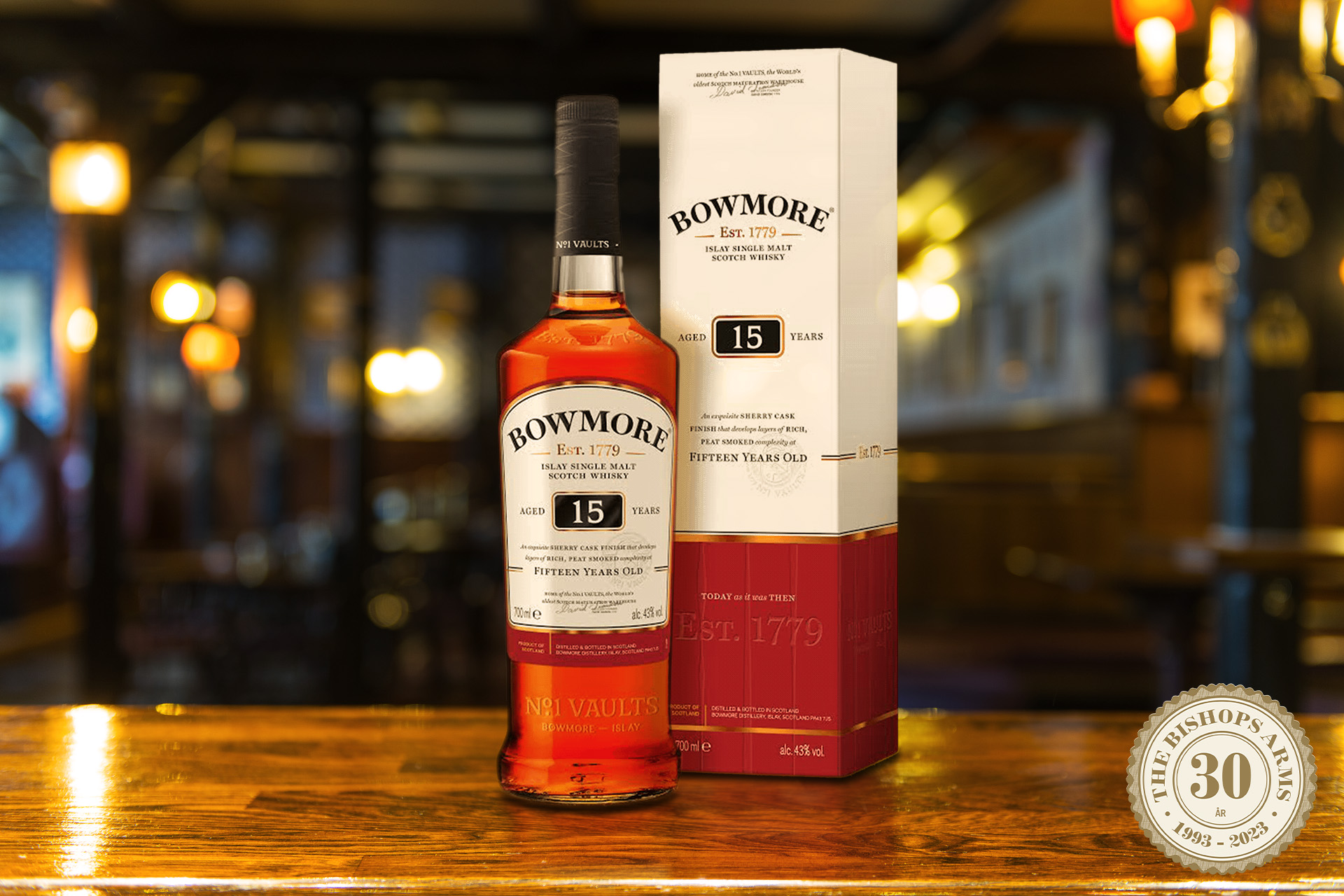 Månadens Whisky i maj - Bowmore 15 år