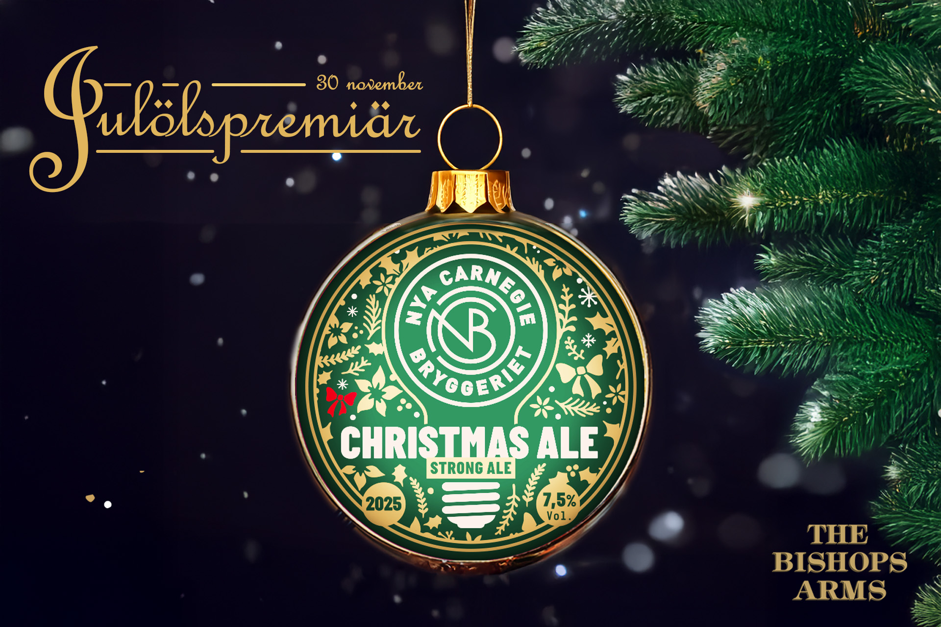 STOR JULÖLSPREMIÄR PÅ FÖRSTA ADVENT